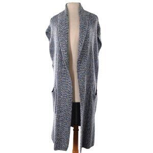 Cabi Napa Knit Open Front Duster Sweater Sz Medium